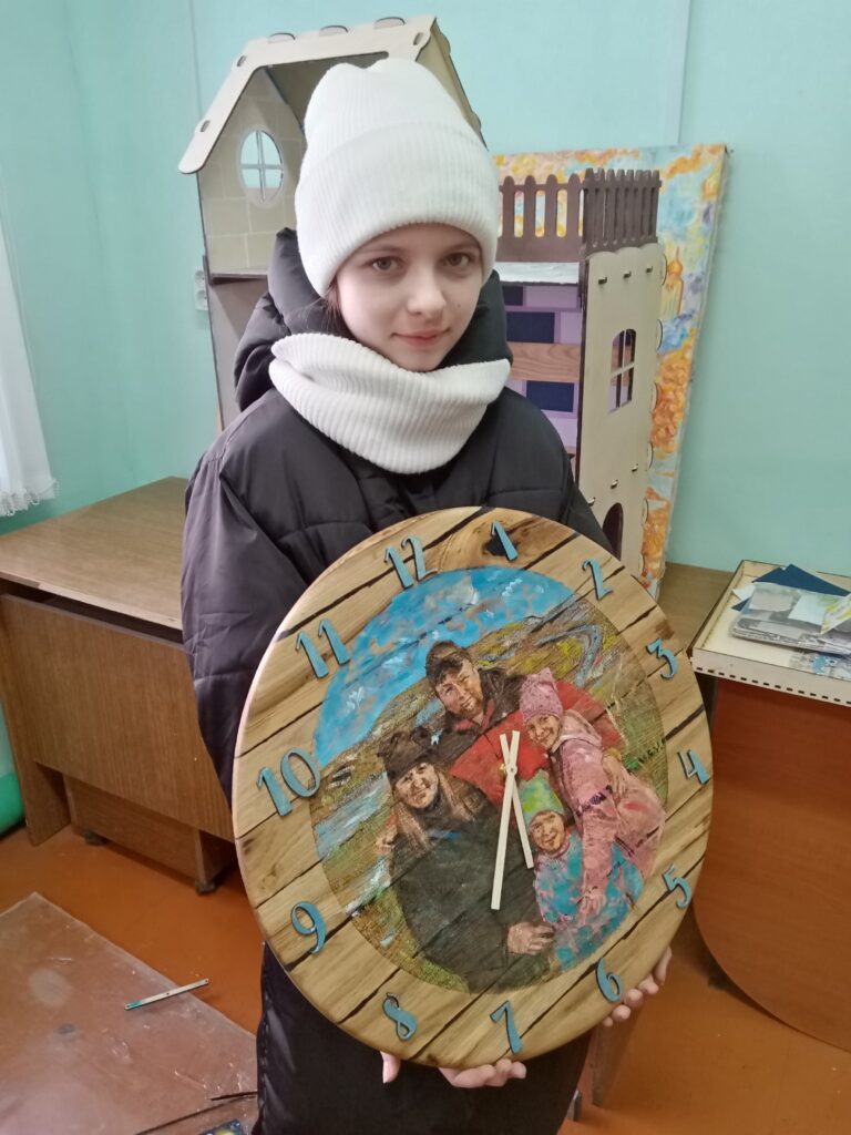 «Разработка деревянных часов для семьи с помощью станка ЧПУ». Мини-технопарк Квантум СП ЦДО ГБОУ СОШ №1 ОЦ ж.-д. ст. Шентала
