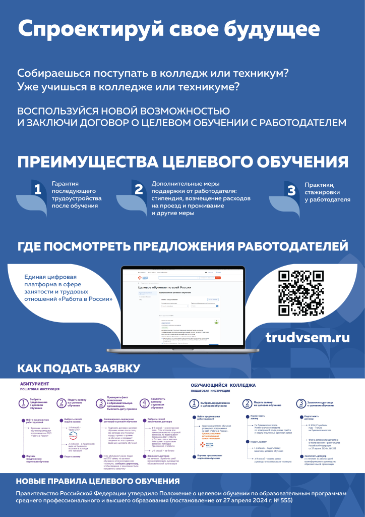 Спроектируйте свое будущее (плакат)