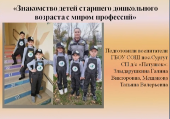 «Реализация программ воспитания в системе дошкольного образования».